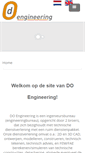 Mobile Screenshot of do-engineering.nl
